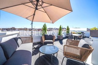 Miete Dachwohnung  Calle de alonso cano. Formidable ático con terraza de 70 m, jacuzzi y espectaculares v