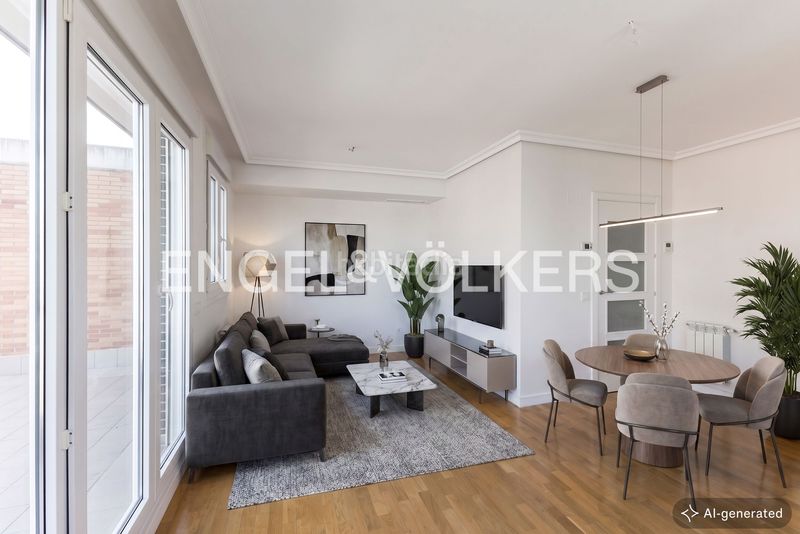 Foto 308b5ab4-3ba4-4df8-b81b-963c28463cc5. Àtic amb calefacció aparcament piscina a Valdebebas - Valdefuentes Madrid