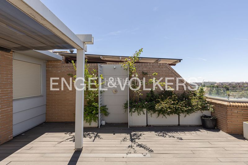 Foto 61a4a2fe-bfbe-416e-ba78-c3116108fe4e. Àtic amb calefacció aparcament piscina a Conde Orgaz - Piovera Madrid