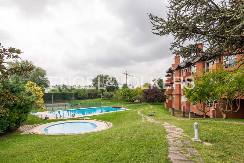 Foto 1d24608c-11f6-4567-85ef-b381dd9e6735. Àtic amb calefacció aparcament piscina a Valdemarín Madrid