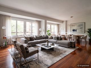 Etagenwohnung in Nueva España. Viva el lujo en chamartín 175 m con 3 dormitorios, vistas a zona