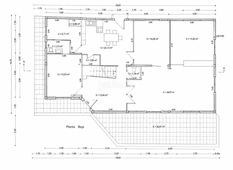 Foto 1a339d9e-b77e-45e4-8124-cf0c0b1b5f52. Casa amb calefacció aparcament piscina a Conde Orgaz - Piovera Madrid