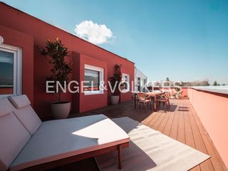 Miete Dachwohnung in Ciudad Universitaria. Espectacular ático de diseño con gran terraza en ciudad universi