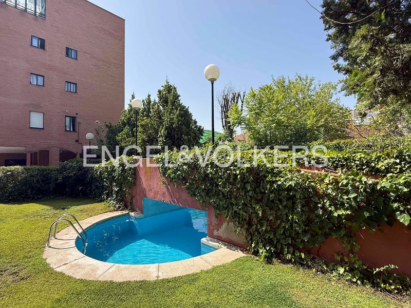 Foto 0543b977-f7db-4591-ad54-ea4a130f5634. Àtic amb calefacció aparcament piscina a San Pascual Madrid