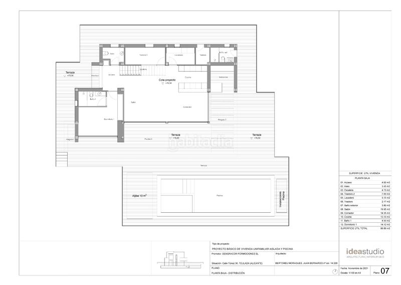 Foto d052171b-156a-462f-bd83-333e6a23d1ab. Chalet avec chauffage parking piscine dans Moravit-Cap Blanc Moraira