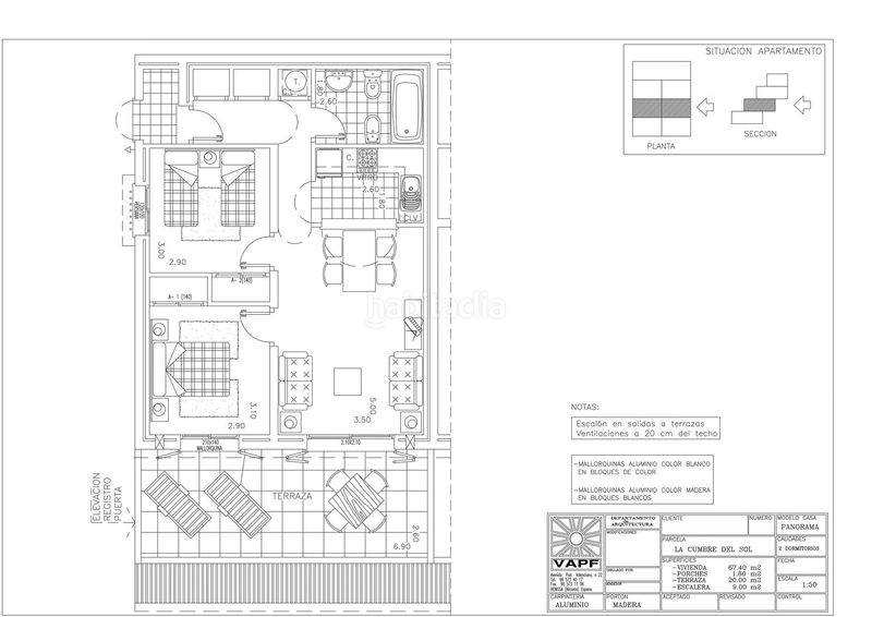 Foto fcea9442-14bc-48bd-9c04-9ba7ba1520e4. Apartament amb calefacció aparcament piscina a Cumbre del Sol Poble Nou de Benitatxell (el)