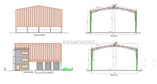 Miete Fabrikhalle in Son Ramonell-Es Figueral. Nave en construcción en alquiler en el poligono son castelló, pa