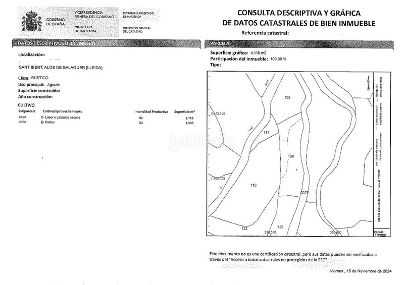 Foto f2cf4831-275c-4888-a3cc-cd14c4f0b607. Finca rústica finques rústiques a en Alòs de Balaguer