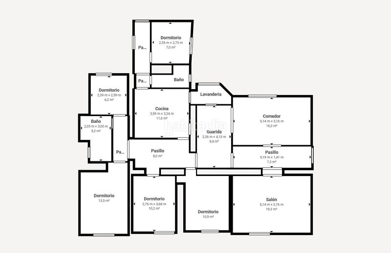 Foto 44511b15-743e-4682-9408-0312d9d30fb4. Flat with heating in Plaza de España Ferrol