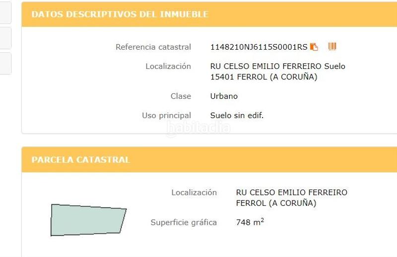 Foto 9406af93-98c3-4e41-9a4c-9081591a5fc1. Terreno residencial en plaza Canido 1 en Canido Ferrol