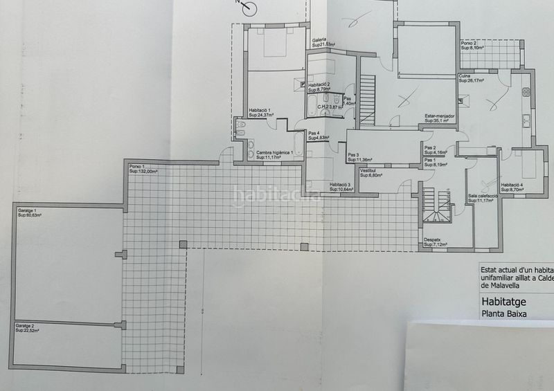 Foto 598a6cff-480d-4d52-8b52-c84efeebd1ba. Masia amb aparcament piscina a Caldes de Malavella