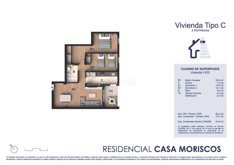 Foto 98e1c637-faa2-42e4-bac0-4aa2587d65f2. Etagenwohnung mit pool in Barrios (Los)
