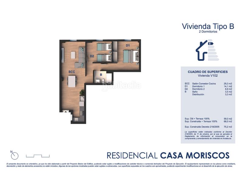 Foto 8cdda277-139e-417f-b4ac-ac9c2705b373. Pis amb piscina a Barrios (Los)