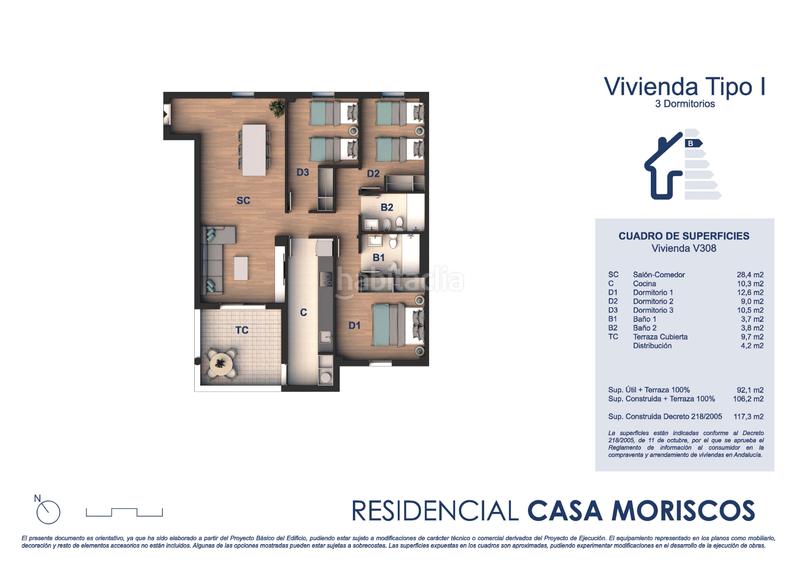 Foto ecd84d54-7e22-40ae-9edb-4644d0fedfdf. Appartement avec piscine dans Barrios (Los)