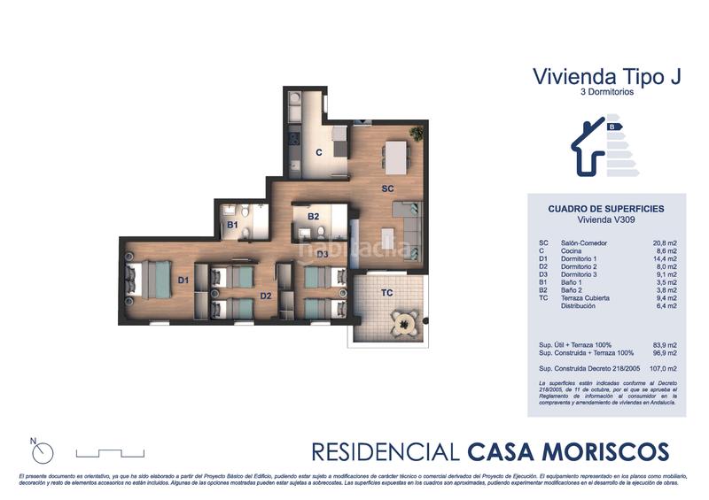 Foto b8267da1-d22f-4369-b647-54e29c429a4d. Appartement avec piscine dans Barrios (Los)