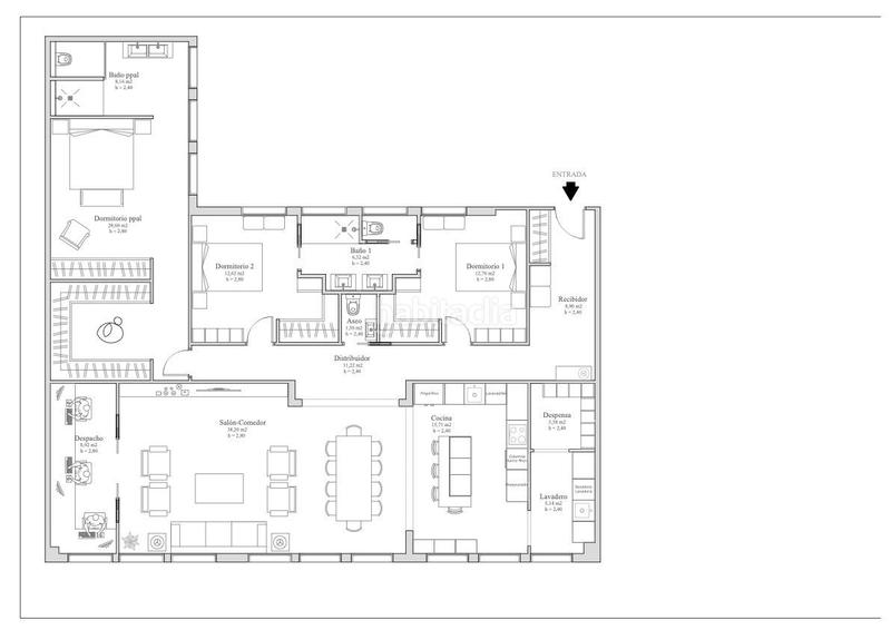 Foto c481fca0-cdaa-46e0-843e-b0f98e77f07c. Appartement avec chauffage dans Argüelles Madrid