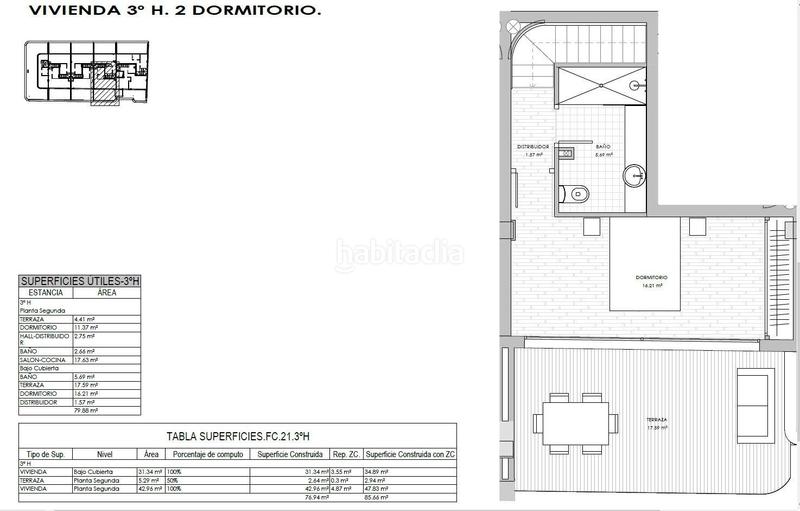 Foto dcae0d33-4a49-45c7-b682-16dce0b86f29. Dachwohnung in calle salzillo 32 in Cabezo de Torres Murcia