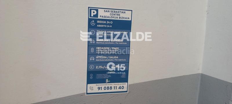Foto b190be7d-4c5e-4950-8137-7c8f0f626849. Posto auto in Amara Donostia - San Sebastián