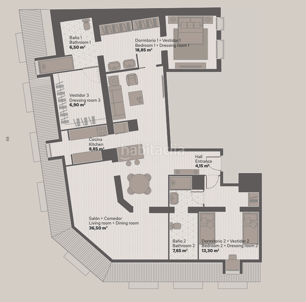 Foto b40de16e-b48c-47c4-a30b-4ec3a982203d. Attique dans barceló 5 dans Justicia-Chueca Madrid
