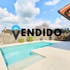 Chalet à Roca del Vallès (La). Casa en planta con piscina en santa agnès de malanyanes