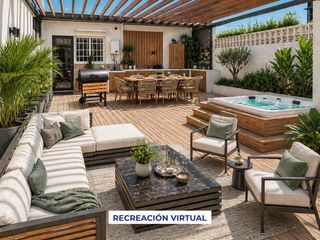 Pis a Corea. Pisazo en barrio corea de 140 m2 y terraza espectacular de 80 m2