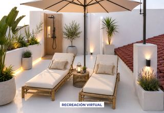 Reihenhaus in Vilallonga / Villalonga. Casa con un gran potencial de lujo con terraza de 55 m2 y solari