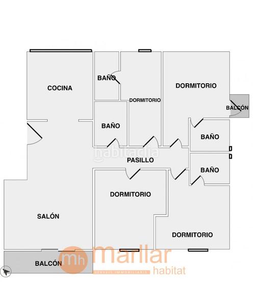Foto b226c841-a6af-46d2-a730-157d2f932ced. Flat with parking in Sant Martí de Provençals Barcelona