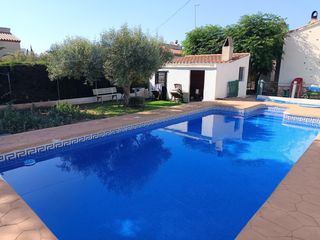 Chalet  Calle rovello del-3 cales. Bonita villa individual con piscina, cocina de verano y jardín c