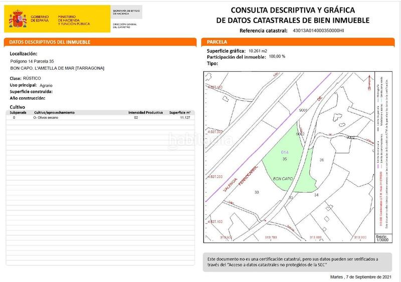 Foto b0703a42-d527-4be8-befe-5091408247f7. Finca rústica a Roques Daurades-L´Estany Ametlla de Mar (L´)