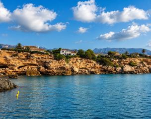 Chalet  Mar i cel - calafat. Fántastica casa de estilo catalan en 1ª línea de mar con vistas