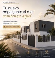 Casa adossada  Calle hermanos lumiere. Calle hermanos lumiere, vargas, las palmas de gran canaria.