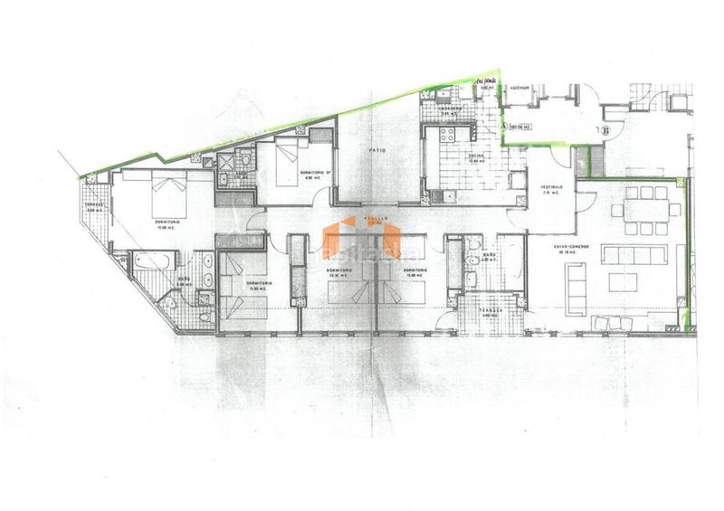 Foto b09d8868-3556-4415-b63b-b71ef320731a. Appartement avec chauffage parking dans Plaza España - Corte Inglés Vigo
