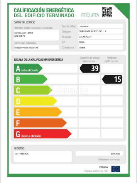Foto 0b924458-14ed-46a1-a71b-dab1de384f4d. Casa bifamiliare con camino riscaldamento parcheggio piscina in Galapagar