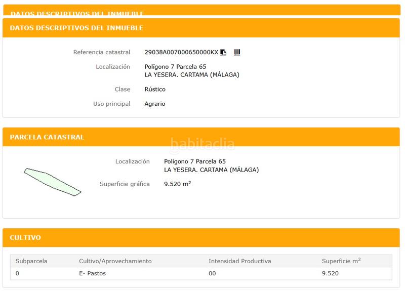 Foto a9648de4-a485-4294-92e9-78dc14d35876. Finca rústica a barriada el sexmo 12 a Cártama