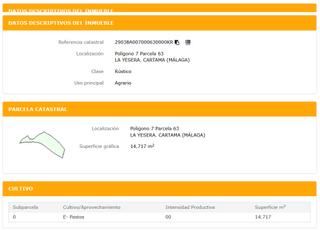 Finca rústica a Barriada el sexmo 12. Fincas en venta desde 21.000€ en el sexmo, cártama – cm210a