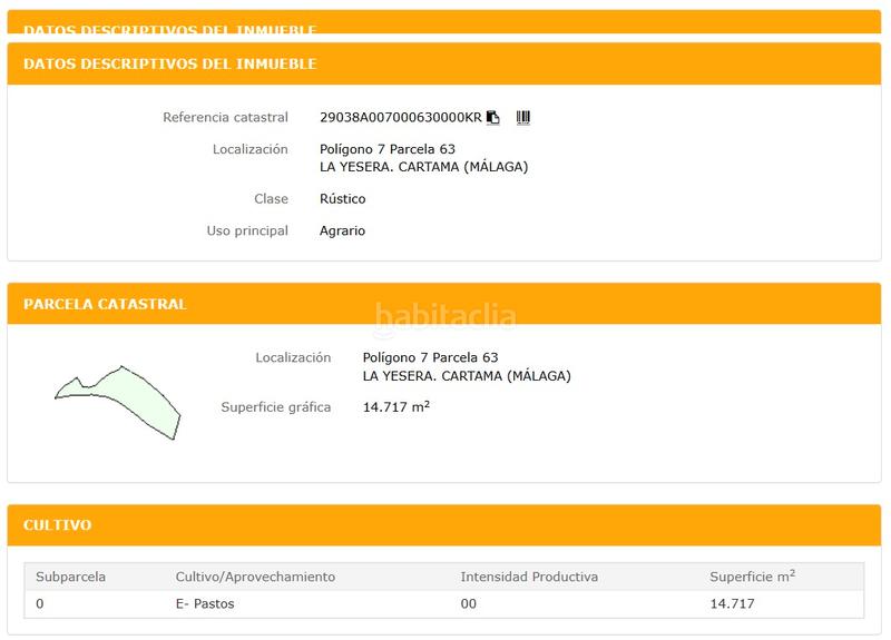 Foto a9da72af-65cb-4aab-b4ac-289bf526abc1. Finca rústica a barriada el sexmo 12 a Cártama