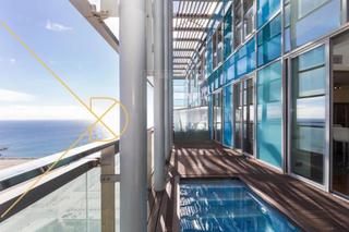 Rent Penthouse  Paseo paseo taulat. Alquiler de dúplex de 157m2 con vistas al mar