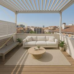 Àtic  Carrer valero. Increíble ático a 4 vientos de 280m2 en turó park