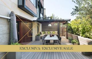 Casa  Calle can caralleu. Exclusiva casa adosada de diseño con jardín, piscina y vistas pa