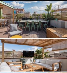 Dachwohnung in El Camp d�en Grassot i Gr�cia Nova. �tico en venta orientado al sur con amplia terraza en gr�cia ��n