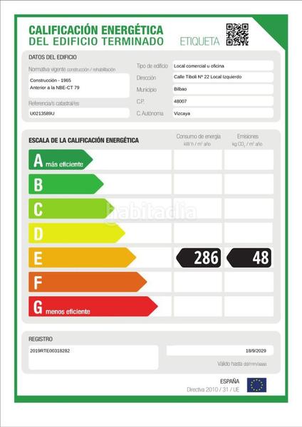 Foto 1384a821-6609-4f14-8dee-a72aade1247f. Locale commerciale in Matiko - Ciudad Jardín Bilbao