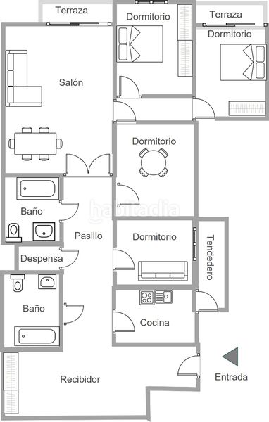 Foto b7975eeb-96b5-45e7-95a9-ea48c324ba1e. Piso amplitud, luz y una ubicación privilegiada . en Aranda de Duero