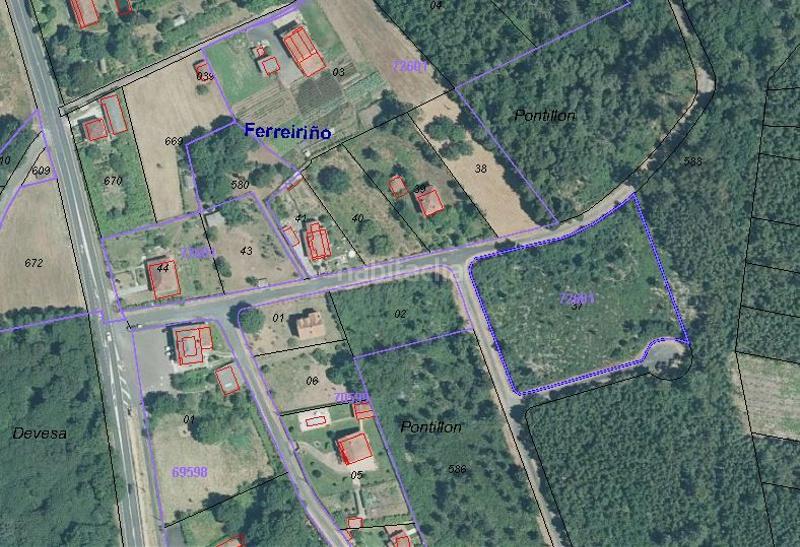 Foto ba549071-99de-4c0f-8511-c8a9e9c2a78d. Terreno residencial en urbanización ferreiriños 25 se vende finca zona ramallosa en Teo