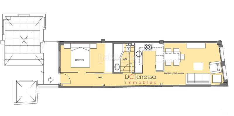 Foto 5c4c3c19-55de-47d0-a696-42cf2283af9e. Etagenwohnung mit heizung in Barri del Centre Terrassa