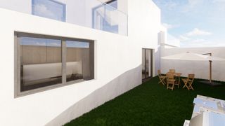 Casa adossada en Carretera de aldeamayor 2. Vivienda d - hogares de luz. Obra nova