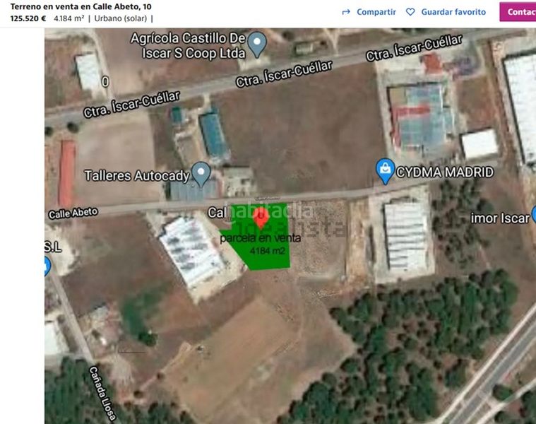 Foto 5dd5ecd2-2287-4613-9503-d7680de34db0. Area edificabile industriale in calle abeto 10 in Íscar