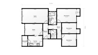 Etagenwohnung  Calle sol. Piso en barri antic, 4 habitaciones y dos baños completos