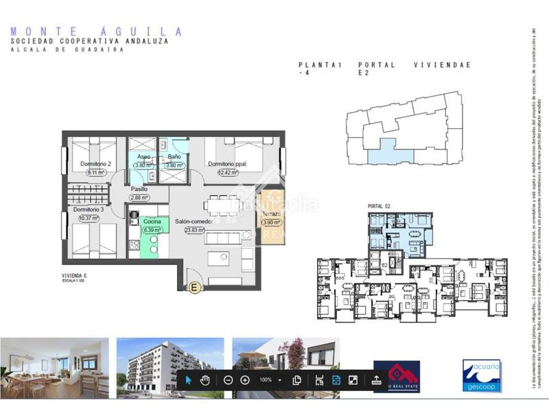 Foto 47b27390-ba3d-49cc-a0c0-00595184365e. Appartamento in montecarmelo ocho 1 in La Paz Alcalá de Guadaira