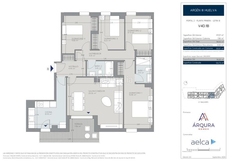 Foto d684595c-a256-4492-9a6f-f60f19d1524a. Appartamento 128m<sup>2</sup> con parcheggio piscina in Tres Ventanas Huelva