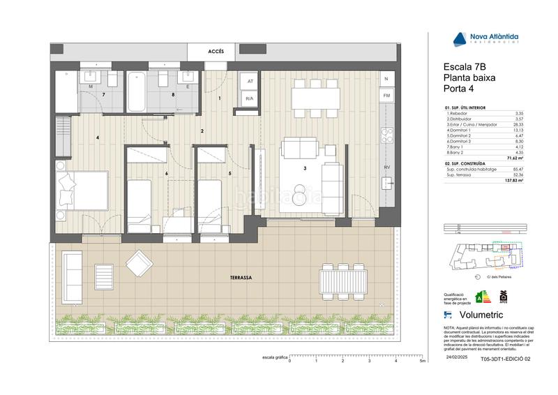 Foto 23ac05b5-9769-4a51-9040-ff4a13df7919. Ground floor 85m<sup>2</sup> with heating parking in Estadi-Santa Anna Vic
